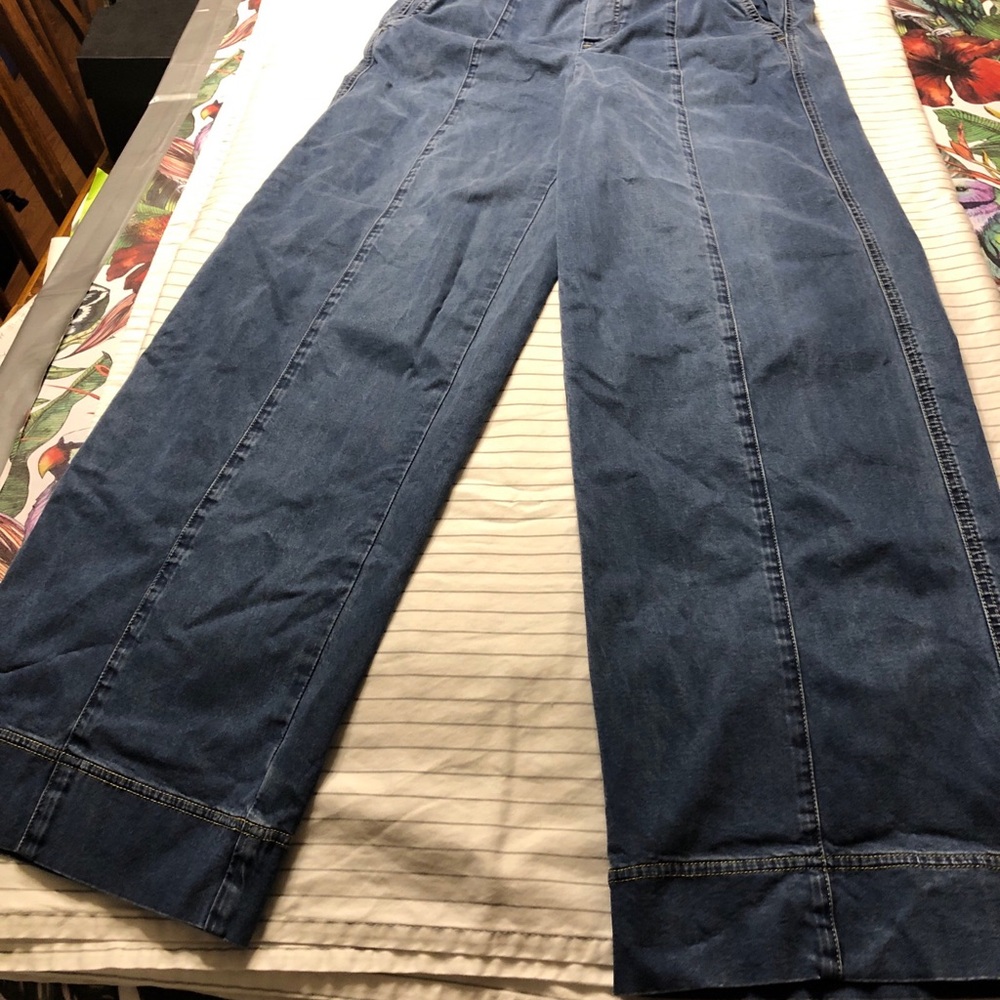 Wide Leg Women’s Jeans - Blue